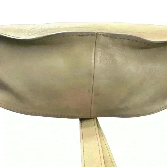 Authentic Chloe Pure Marcie Hobo Handbag Purse Braided Handle Dustbag Cream - Picture 6 of 15